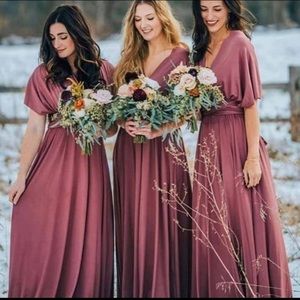Rosewood Bridesmaid Maxi Dress